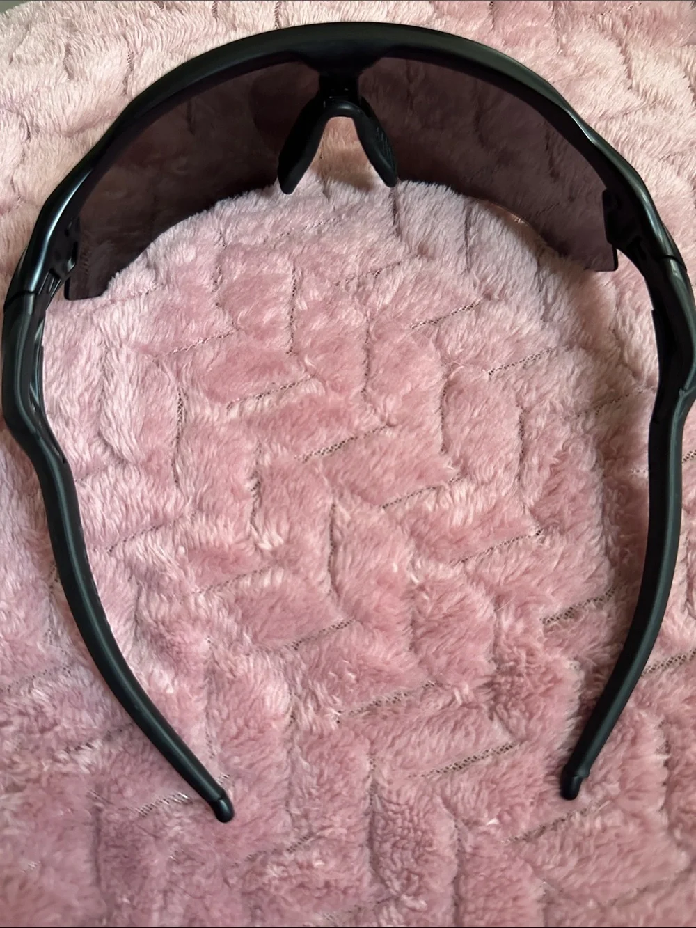 Oakley Black Sport Shield Sunglasses - Performance Cycling Shades